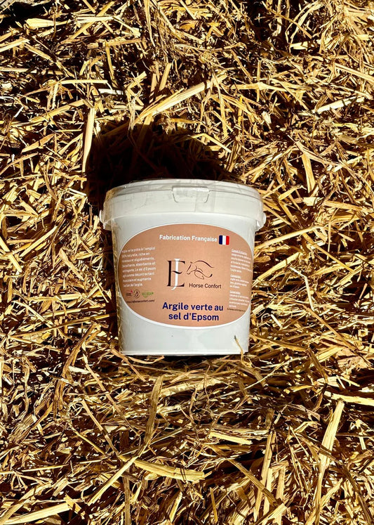 Argile Verte au Sel d’Epsom - EJ Horse Confort