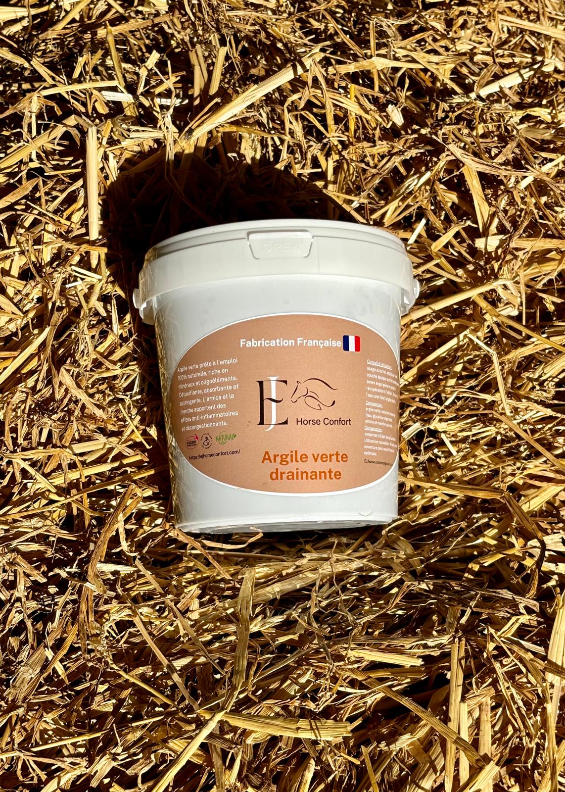 Argile Verte Drainante - EJ Horse Confort