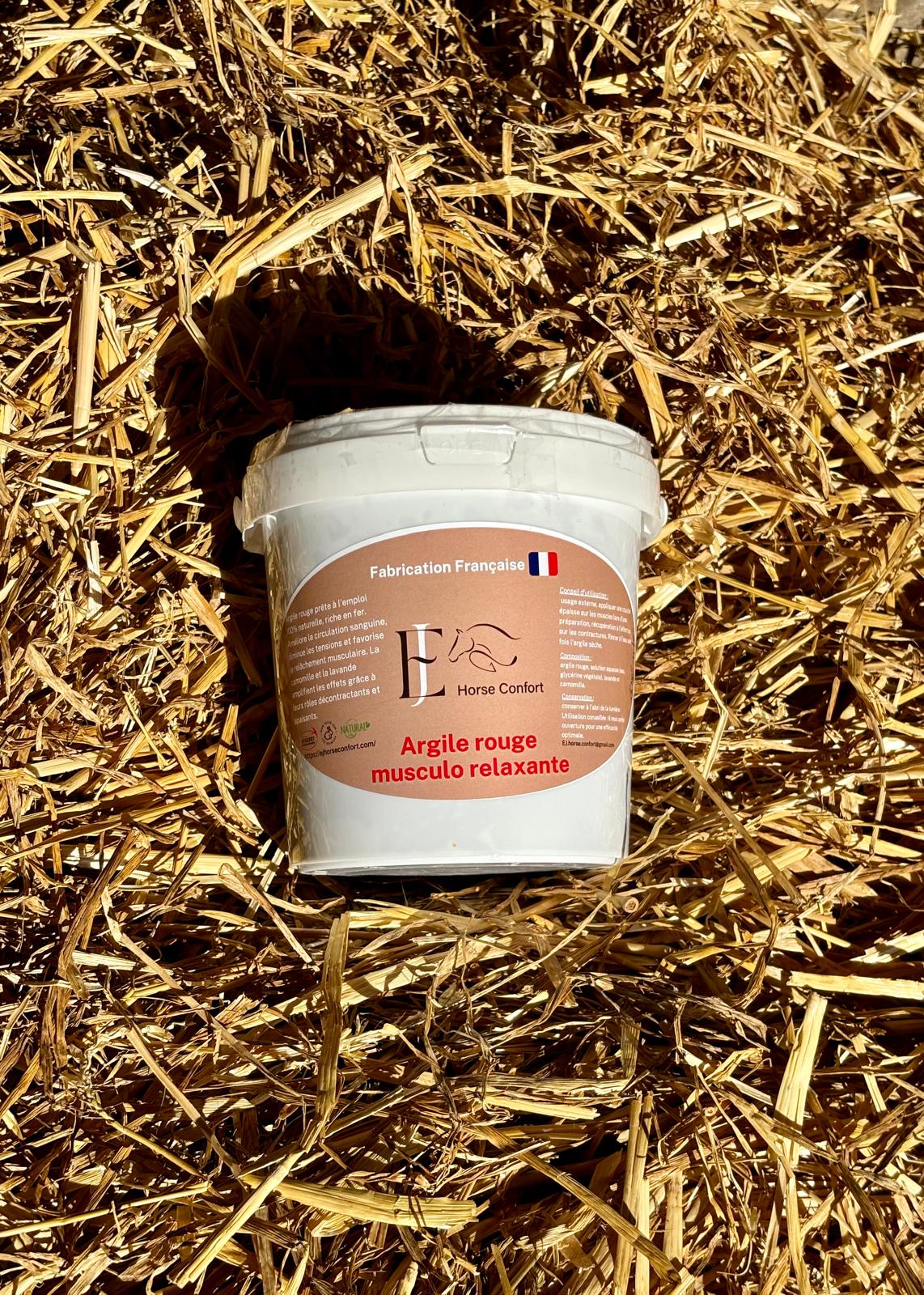 Argile Rouge Musculo Relaxante - EJ Horse Confort