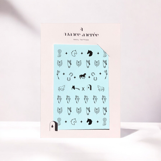 Nail Tattoos Cavalcade - Nuance Ancrée